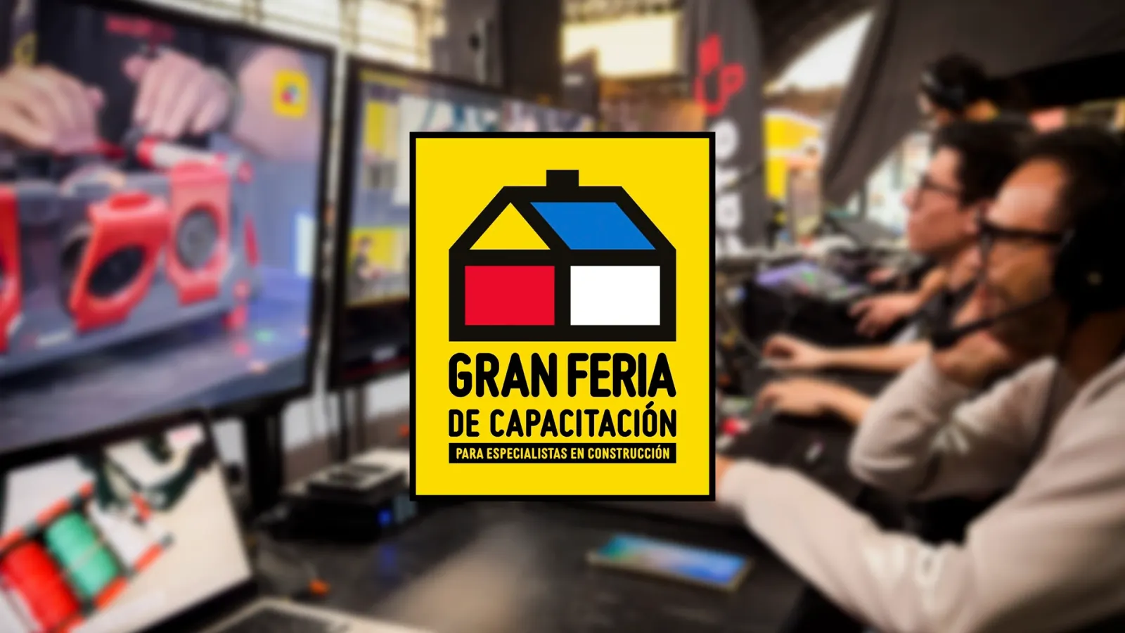 Equipo de STREAMINGHD operando las señales de la Gran Feria de Capacitación Sodimac