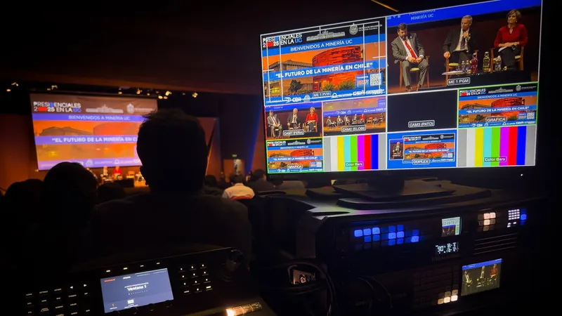 Streaming para la Universidad Católica de Chile - Presidenciales 2025